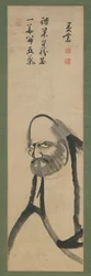 Bodhidharma, période Edo, 18e-19e siècle